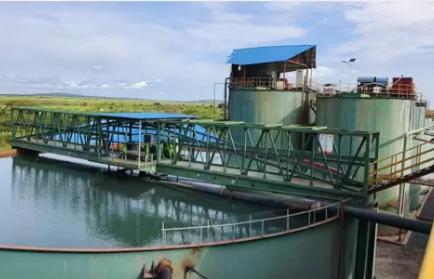 Gold Heap Leaching Process