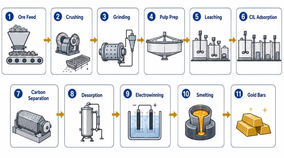 CIL Gold Processing